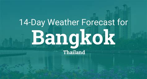 bangkok weather forecast 14 days
